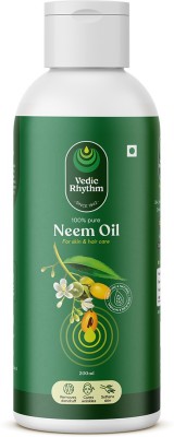 VedicRhythm Neem Oil 200ML Hair Oil(200 ml)