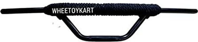 WHEETOYKART Premium Quality Black Handle Bar For Royal Enfield Bullet Classic, Stander, Electra And Universal For All Bikes Handle Bar(Black)
