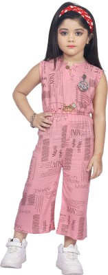 CUTE XII FASHION Printed Girls Jumpsuit