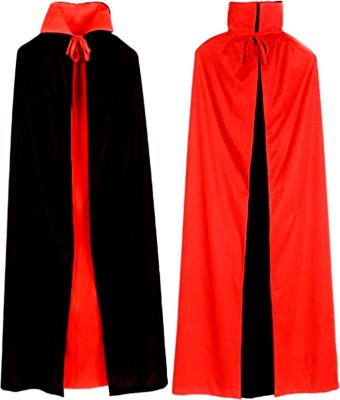 sarvda Scary Ghost Dracula Red Black Robe Vampire Halloween Costumes Theme Party Dress for Child and Adults Kids Costume Wear
