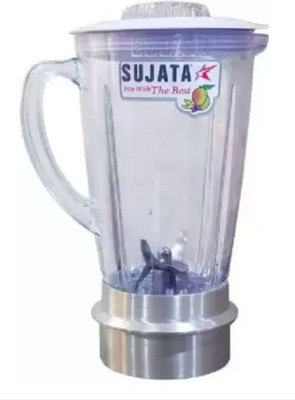 SUJATA 1 200 W Mixer Grinder(FROOTMIX ATTACHMENT | White, clear)