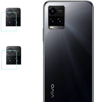 16SM Back Camera Lens Glass Protector for Vivo Y33s(Pack of: 2)