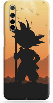 LAMHA Realme 6 Mobile Skin(Ultra Super Goku Sunset Skin With High Matte Finish.,.)