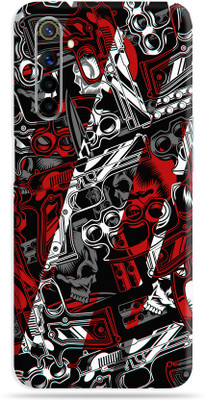 LAMHA Realme 6 Mobile Skin(Ultra Super Color Arms Skin With High Matte Finish.,.)