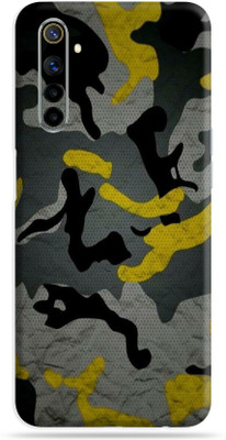 LAMHA Realme 6 Mobile Skin(Ultra Super Camo Yellow Skin With High Matte Finish.,.)