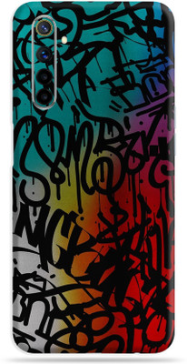 Mclaxa Realme 6, real me 6 Mobile Skin(Realme 6 Graffiti Text Sticker With High matte finish)