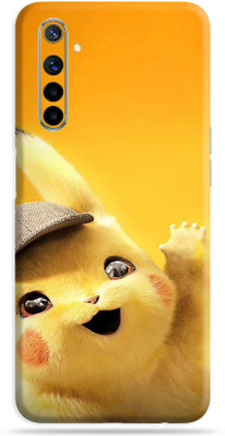 BugguSkin Realme 6, realme 6 Mobile Skin(Ultra Super Baby Pikachu Skin With High Matte Finish., Mobile Skin (Back+Side+Camera))