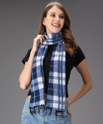 Trendy World Checkered Women Muffler