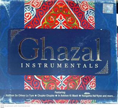 GHAZAL INSTREUMENTALS Audio CD Standard Edition(Instrumental - VARIOUS)