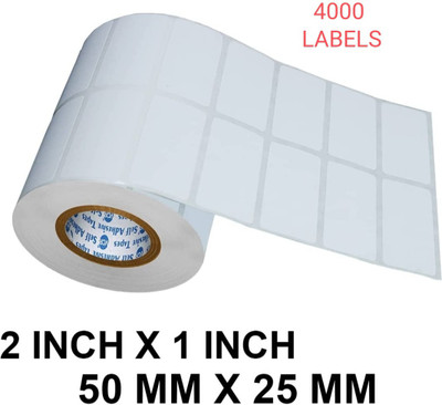 ROYAL STIC Self Adhesive Paper Label(White)