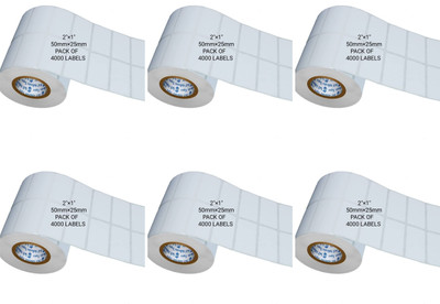 ROYAL STIC Self Adhesive Paper Label(White)