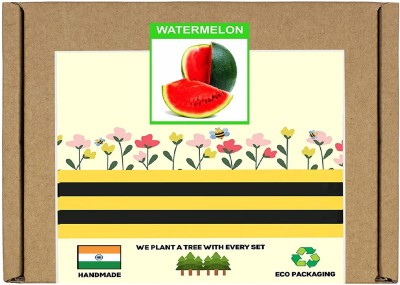 CYBEXIS F1 Hybrid Water Melon Seeds400 Seeds Seed(400 per packet)