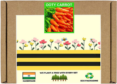 CYBEXIS F1 Hybrid Orange Ooty Carrot Seeds1000 Seeds Seed(1000 per packet)