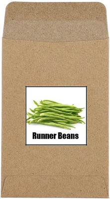 CYBEXIS Hybrid Runner Beans Seeds-100 Seeds Seed(100 per packet)