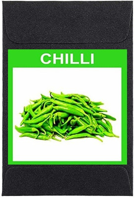 CYBEXIS Heirloom Green Chilli Seeds1200 Seeds Seed(1200 per packet)
