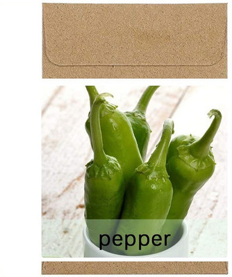 CYBEXIS Guarenteed Germination Green Chilli Seeds600 Seeds Seed(600 per packet)