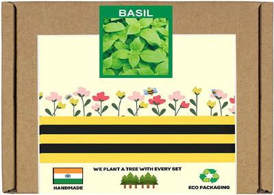 CYBEXIS F1 Hybrid Italian Basil Seeds2000 Seeds Seed(2000 per packet)