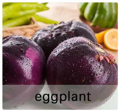 CYBEXIS Heirloom Black Round Brinjal Seeds Seeds600 Seeds Seed(600 per packet)