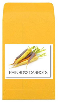 CYBEXIS Heirloom Carrot Rainbow Seeds2000 Seeds Seed(2000 per packet)