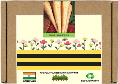 CYBEXIS F1 Hybrid Parsnip Imperial Crown Seeds2000 Seeds Seed(2000 per packet)