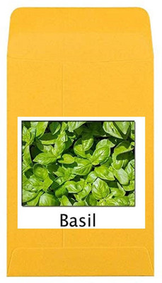 CYBEXIS Heirloom Basil Seeds-500 Seeds Seed(500 per packet)