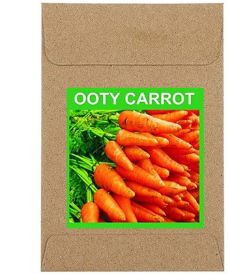 CYBEXIS Guarenteed Germination Orange Ooty Carrot Seeds2000 Seeds Seed(2000 per packet)
