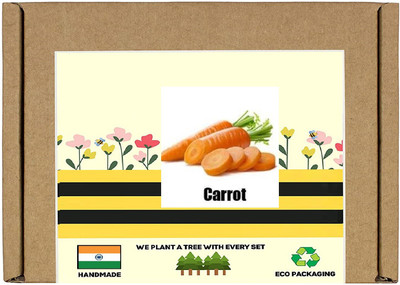 CYBEXIS F1 Hybrid Sweet Carrot Seeds2000 Seeds Seed(2000 per packet)