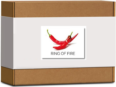 CYBEXIS High Germination Ring Of Fire Chilli Seeds1200 Seeds Seed(1200 per packet)