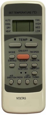 Haimac AC Remote No. 78D Compatible with Remote Control Voltas AC Remote Controller(White)