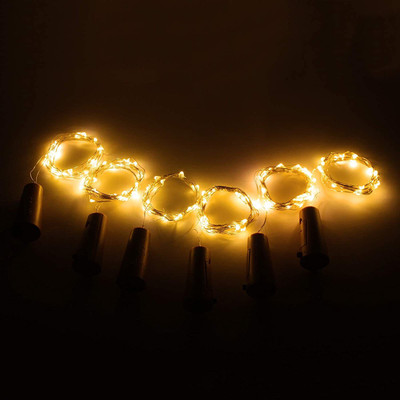 VibeX 20 LEDs 79 m Multicolor Steady String Rice Lights(Pack of 6)