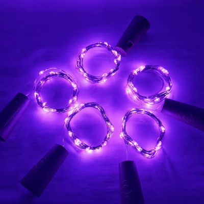 WunderVoX 20 LEDs 2.01 m Multicolor Steady String Rice Lights(Pack of 5)