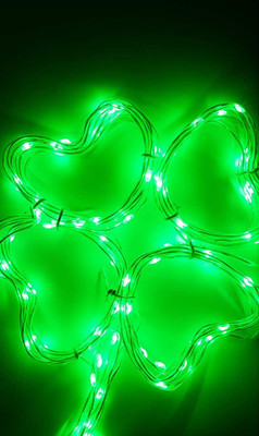 WunderVoX 20 LEDs 2.03 m Green Steady String Rice Lights(Pack of 4)