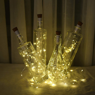 WunderVoX 20 LEDs 1.98 m Multicolor Steady String Rice Lights(Pack of 4)