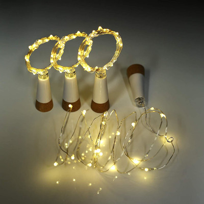 VibeX 20 LEDs 79 m Multicolor Steady String Rice Lights(Pack of 4)