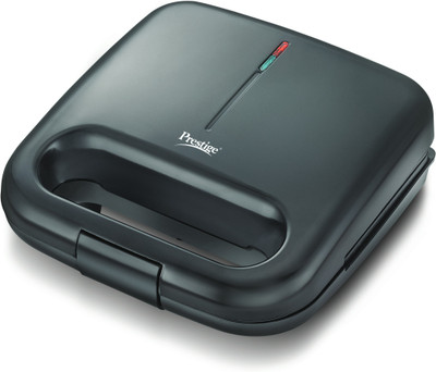 Prestige PGDP 01 Sandwich Toaster with Fixed Grill Plates Grill(Black)