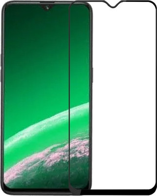 Monogamy Edge To Edge Tempered Glass for OPPO A15(Pack of 1)