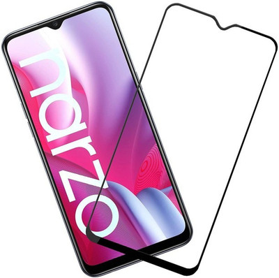 Monogamy Edge To Edge Tempered Glass for OPPO A15, OPPO A15S(Pack of 1)