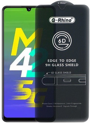 Mersal Edge To Edge Tempered Glass for Samsung Galaxy M42 5G(Premium G-Rhino 6D Sensitive Touching Edge to Edge Tempered Glass With Camera Open Cut) Full Glue Branded Glass(Pack of 1) Mersal Edge To Edge Tempered Glass for Samsung Galaxy M42 5G(Premium G-Rhino 6D Sensitive Touching Edge to Edge Tempered Glass With Camera Open Cut) Full Glue Branded Glass(Pack of 1)