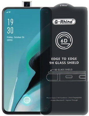 Bigil Edge To Edge Tempered Glass for OPPO Reno 2z, (Premium G-Rhino 6D Sensitive Touching Edge to Edge Tempered Glass With Camera Open Cut)(Pack of 1)