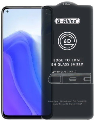 Bigil Edge To Edge Tempered Glass for Mi 10T, (Premium G-Rhino 6D Sensitive Touching Edge to Edge Tempered Glass With Camera Open Cut)(Pack of 1)