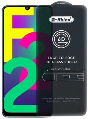 Mersal Edge To Edge Tempered Glass for Samsung Galaxy F22(Premium G-Rhino 6D Sensitive Touching Edge to Edge Tempered Glass With Camera Open Cut) Full Glue Branded Glass(Pack of 1) Mersal Edge To Edge Tempered Glass for Samsung Galaxy F22(Premium G-Rhino 6D Sensitive Touching Edge to Edge Tempered Glass With Camera Open Cut) Full Glue Branded Glass(Pack of 1)