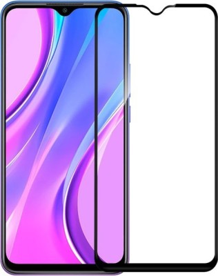 Techforce Edge To Edge Tempered Glass for Realme C15(Pack of 1)