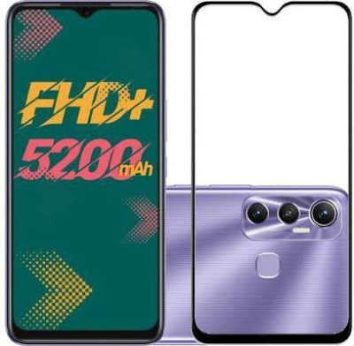 welldesign Edge To Edge Tempered Glass for Infinix Hot 11(Pack of 1)