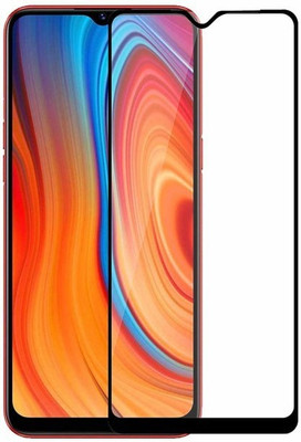 Monogamy Edge To Edge Tempered Glass for Realme C25, Realme C25S(Pack of 1)