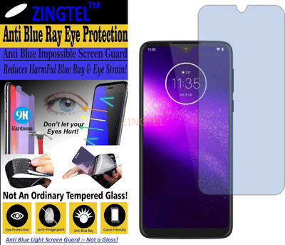 ZINGTEL Impossible Screen Guard for MOTOROLA MOTO ONE MACRO (Impossible UV AntiBlue Light)(Pack of 1)