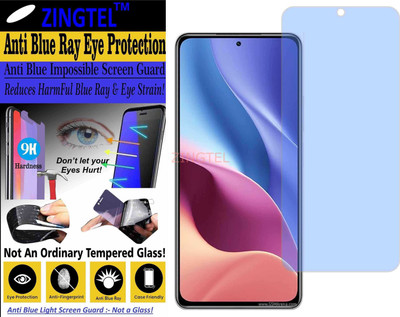 ZINGTEL Impossible Screen Guard for XIAOMI REDMI K40 PRO (Impossible UV AntiBlue Light)(Pack of 1)