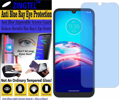 ZINGTEL Impossible Screen Guard for MOTOROLA MOTO E6S (2020) (Impossible UV AntiBlue Light)(Pack of 1)