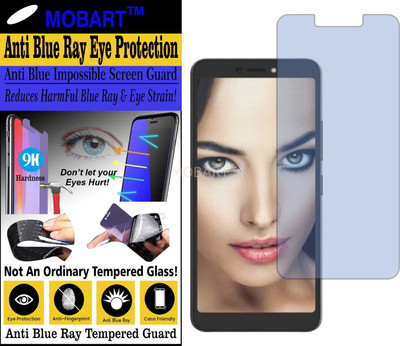 MOBART Impossible Screen Guard for ITEL A44 AIR (Impossible UV AntiBlue Light)(Pack of 1)