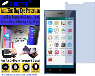ZINGTEL Impossible Screen Guard for MICROMAX CANVAS EXPRESS 4G Q413 (Impossible UV AntiBlue Light)(Pack of 1)