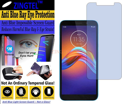 ZINGTEL Impossible Screen Guard for MOTOROLA E6 PLAY (Impossible UV AntiBlue Light)(Pack of 1)